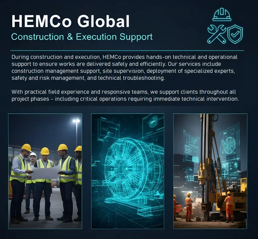 Construction & Execution Support by HEMCo Global